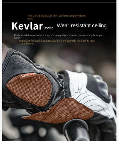 DUHAN W2 All-Weather Motorcycle Gloves Unisex