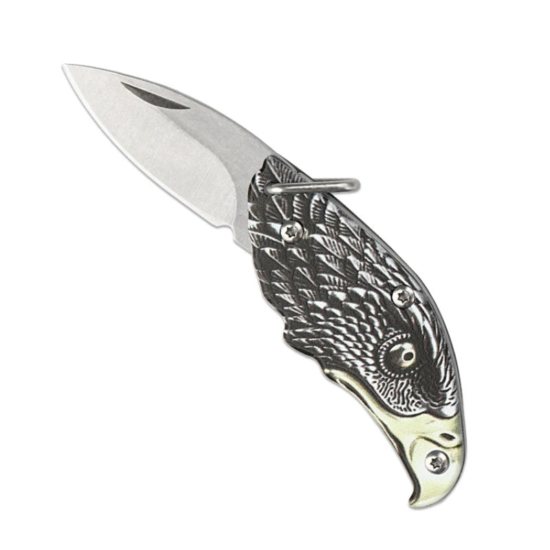 ZipperKey Mini: Compact Steel Folding Knife Tool