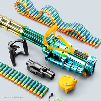Gatlin Children's Electric Heavy Machine Gun Throwing Shell