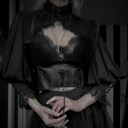 Gothic Lantern Sleeve Smock High Street