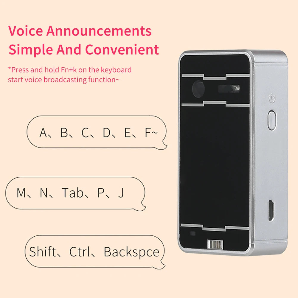 LaserTouch: Portable Virtual Bluetooth Keyboard