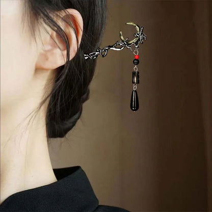 Vintage Moon Tassel Hair Sticks for Elegant Women
