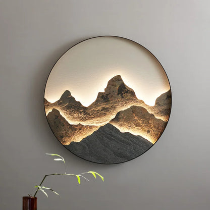 Modern luxury mural lamp