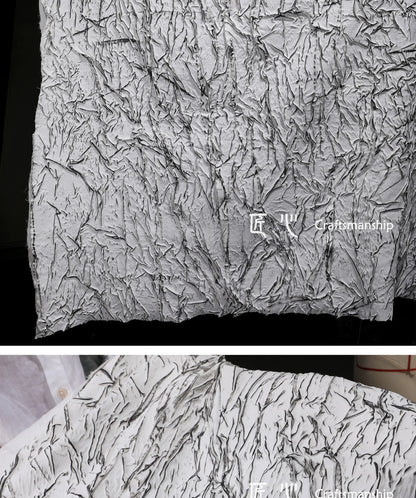 Eco Jacquard Pleat Fabric for Fashion Creations