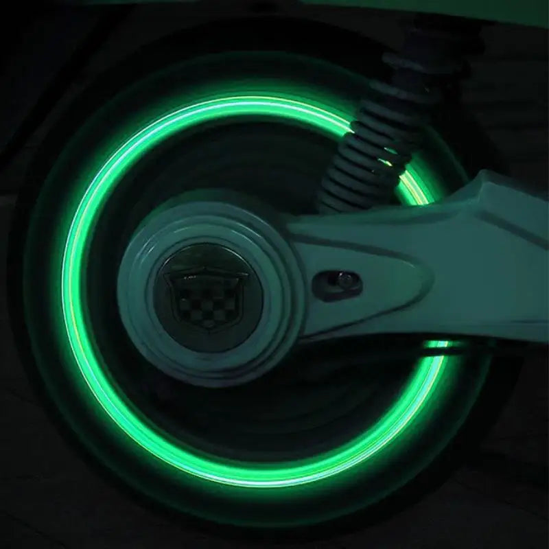 GlowBoost Night Valve Caps for Motorcycles