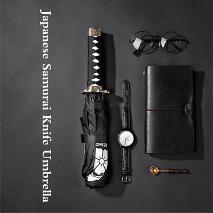Samurai Shield: Swordsman Folding Umbrella