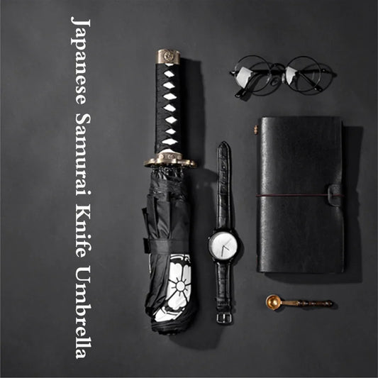 Samurai Shield: Swordsman Folding Umbrella