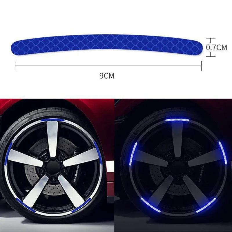Luminous for Night Driving Car Wheel Sticker