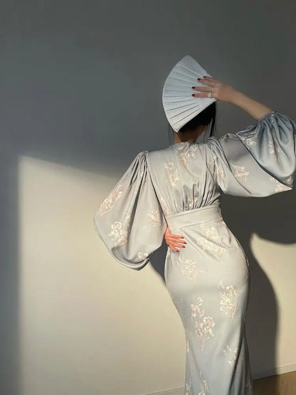 Elegant Mermaid Vintage Dress for Women