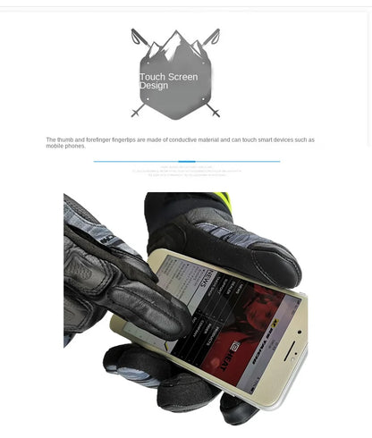 CarbonArmor 4-Season Touch Riding Gloves