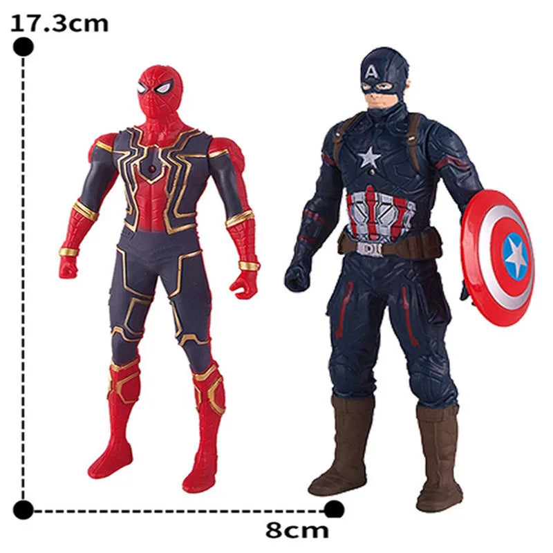 Collectible Superhero Action Figure Toy Luminous