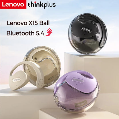 Lenovo X15 Pro: Bluetooth 5.4 Earbuds, Waterproof Sound
