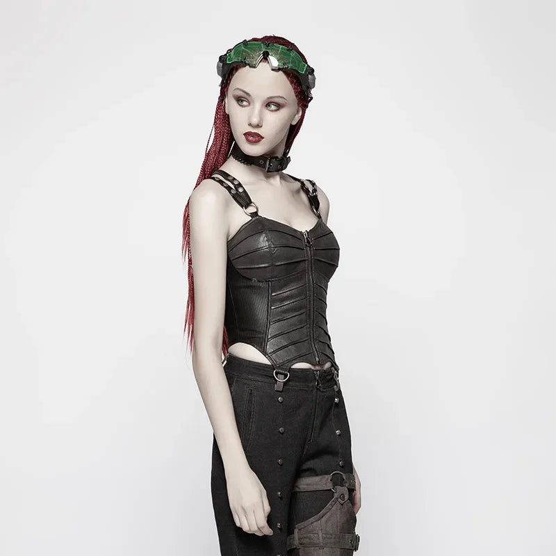 Corset Top with Adjustable Straps