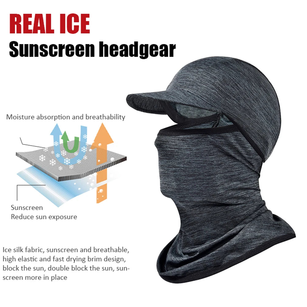 ChillGuard UV Ice Silk Sun Hood