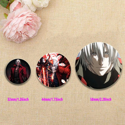 Dante Cosplay Pin: Devil May Cry Badge