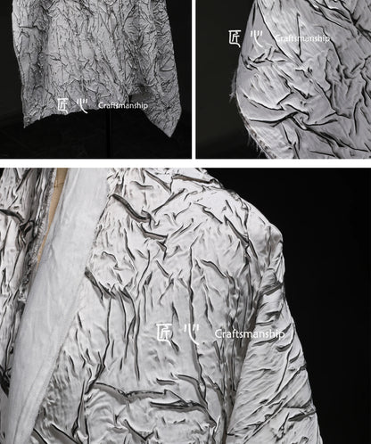 Eco Jacquard Pleat Fabric for Fashion Creations