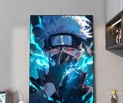 Naruto Kakashi Vibrant Anime Wall Art Poster