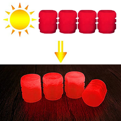 GlowBoost Night Valve Caps for Motorcycles