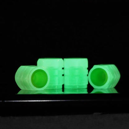 GlowBoost Night Valve Caps for Motorcycles