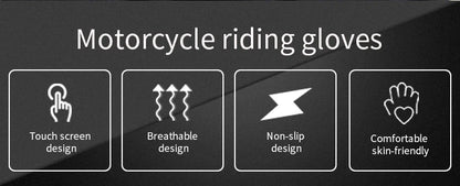 GlideGuard Summer Riding Gloves - Star Field Knight