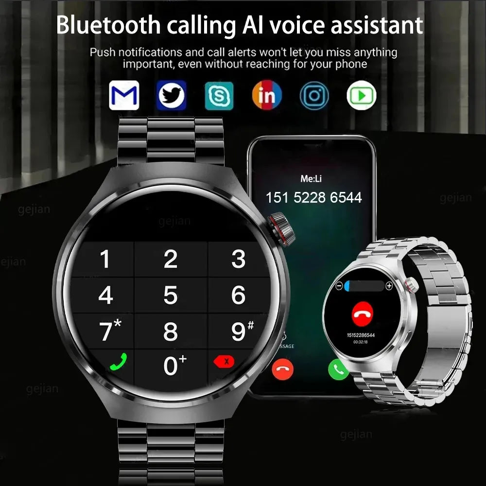 New GPS Smart Watch Men For Huawei GT4 Pro
