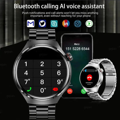 New GPS Smart Watch Men For Huawei GT4 Pro