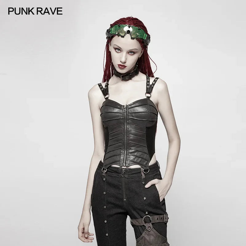 Corset Top with Adjustable Straps
