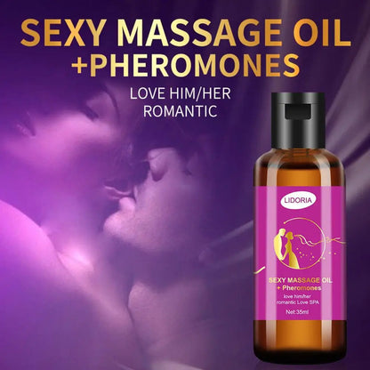 Romantic Rose Essence Massage Oil for Couples