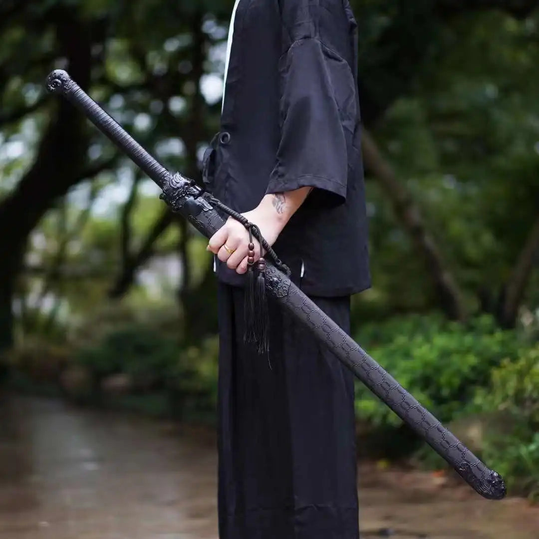 Tang Horizontal Sword - Handmade Manganese Steel Blade