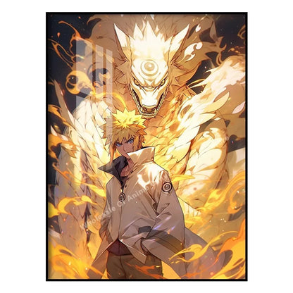 Naruto Kakashi Vibrant Anime Wall Art Poster