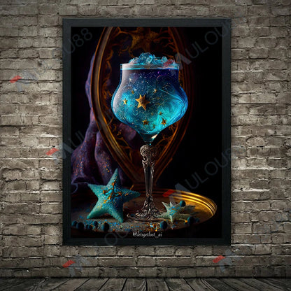 Witch's Elixir: Love & Immortality Canvas Art