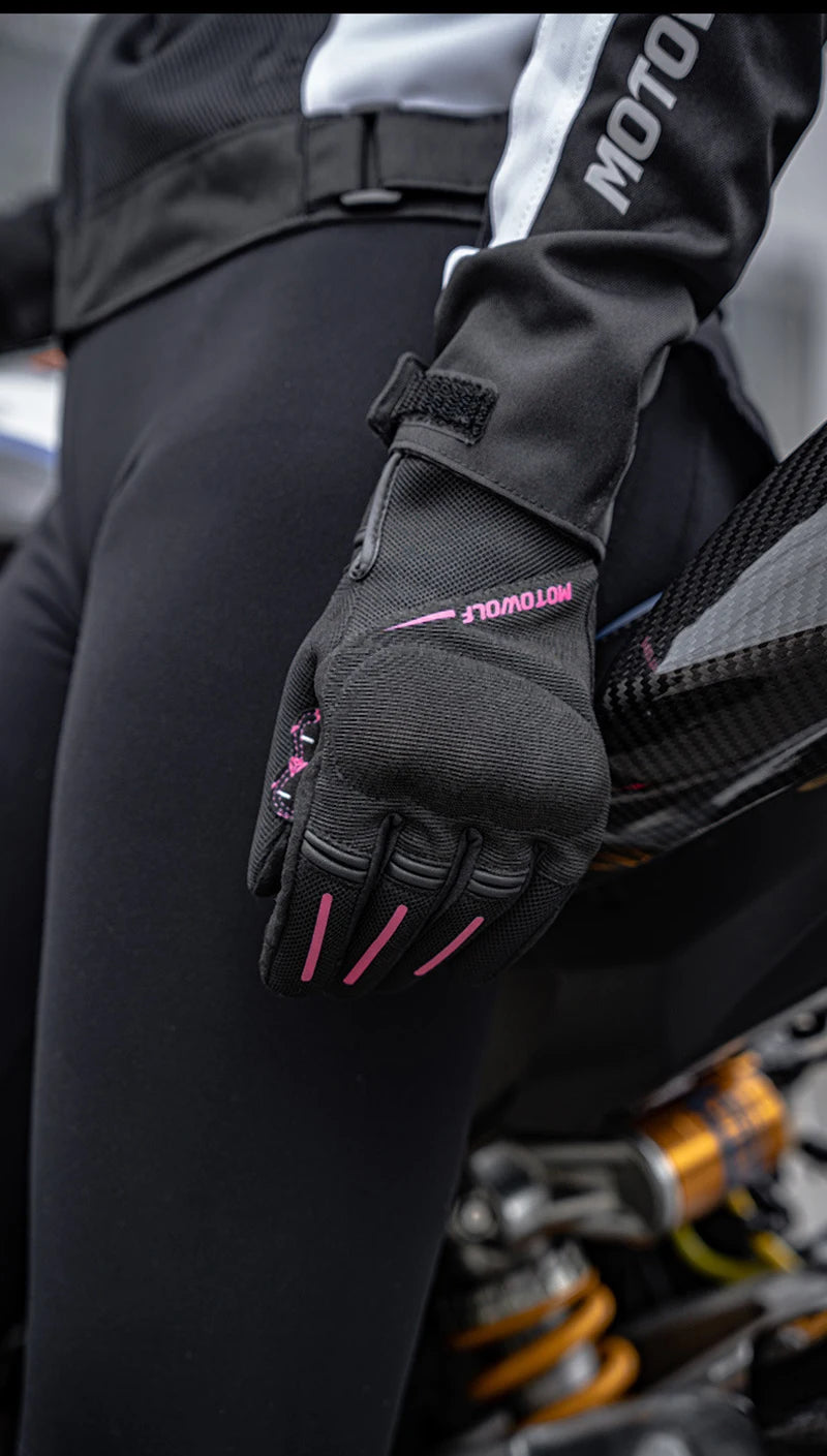 Summer Mesh Motobike Gloves for Women & Men