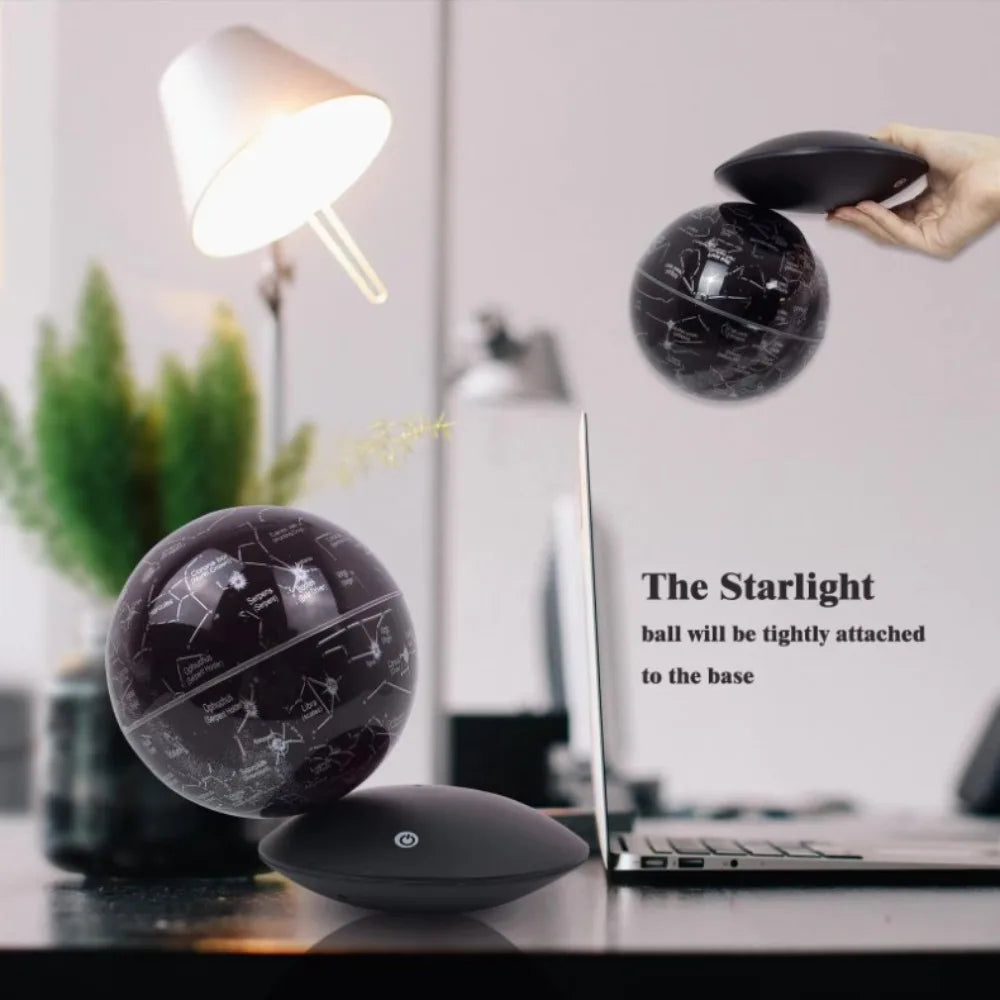 LevitateGlow: Floating Starry Night Lamp