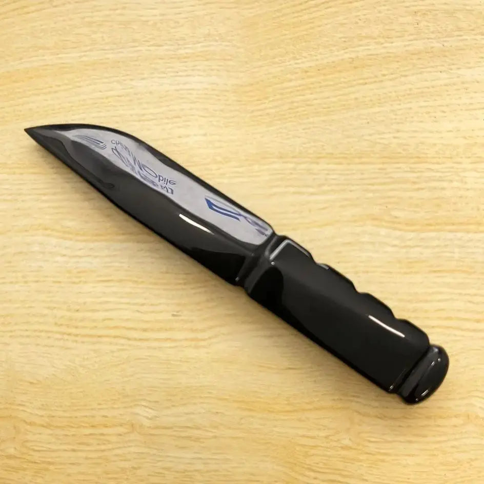 Obsidian Dagger: Healing Protection Talisman Knife