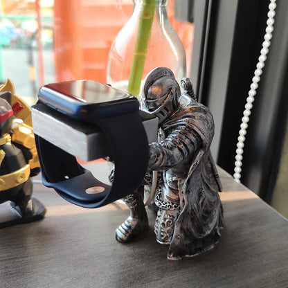 Black Warrior Watch Stand & Charger Display Holder