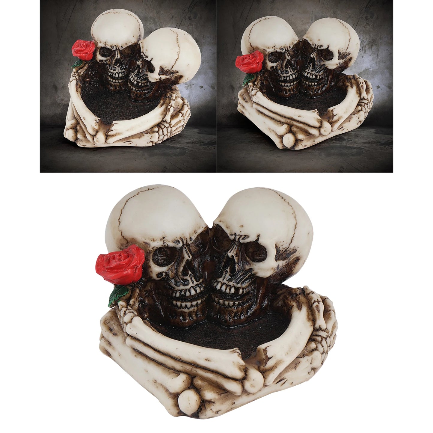Portable Cigarette Cigar Ashtray Ash Tray Holder Decor Figurines
