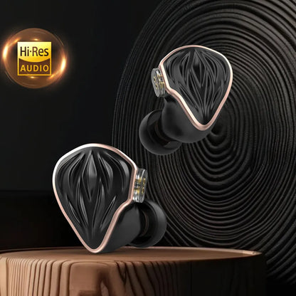MS3 Wired Earphones 2BA+1DD Hybrid 3 Drivers
