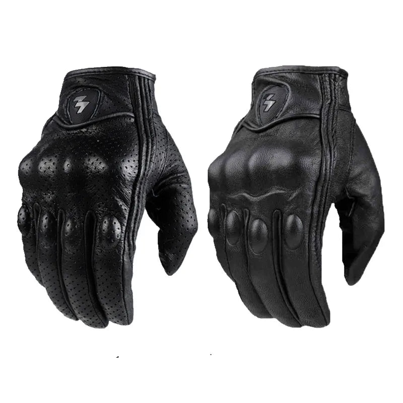 Rider's Choice: MotoGuard Leather Gloves
