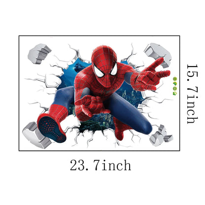 Heroic Wall Stickers - Marvel Vinyl Decor for Kids