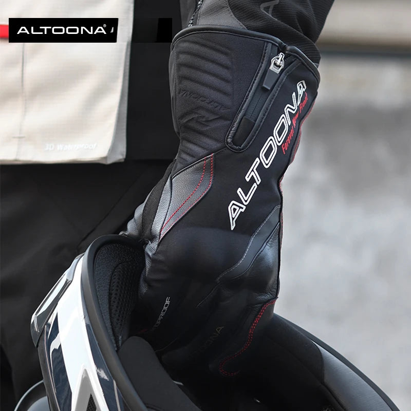 Winter Windproof Touchscreen Motorcycle Gloves