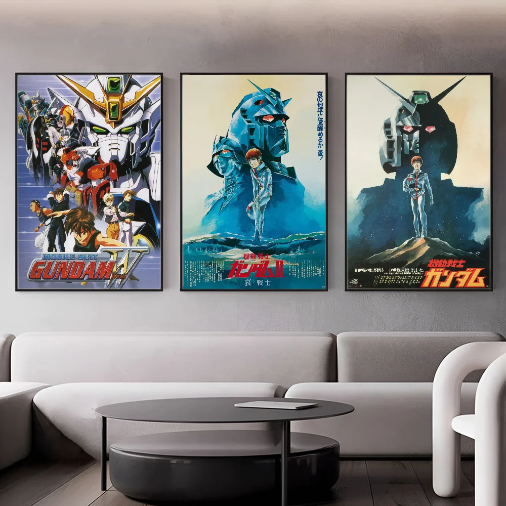 Anime G-Gundam Retro HD Poster Wall Art Decor