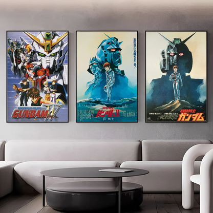 Anime G-Gundam Retro HD Poster Wall Art Decor