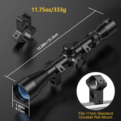 CVLIFE 3-9X40EG Multi-Coated Hunting Rifle Scope