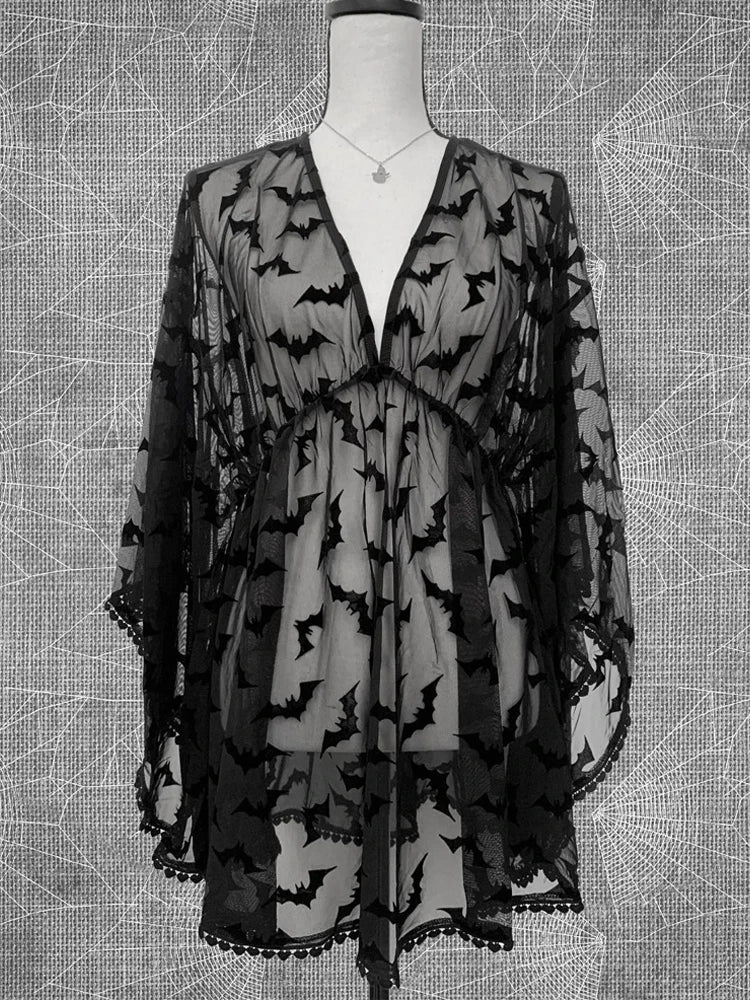 Chiffon Lace Nigh Club Dress for E-Girls