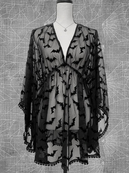 Chiffon Lace Nigh Club Dress for E-Girls