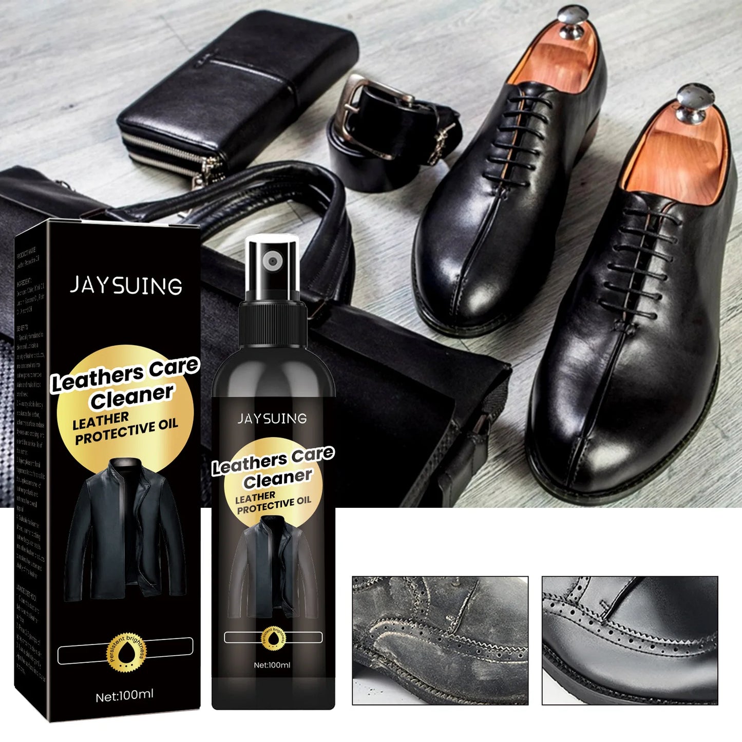 Jaysuing Leather Revive Spray 100ml - Care & Restore