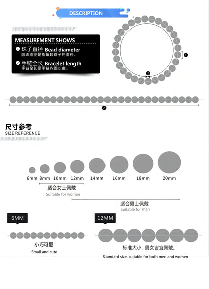LunaLab LightAid Crystal Bracelet for Tranquil Sleep
