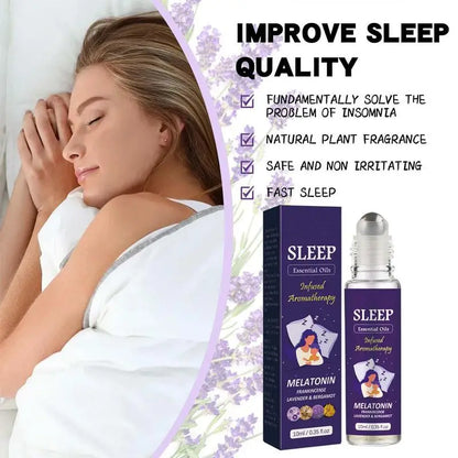 Sleep Bliss: Lavender & Bergamot Essential Oil Roller