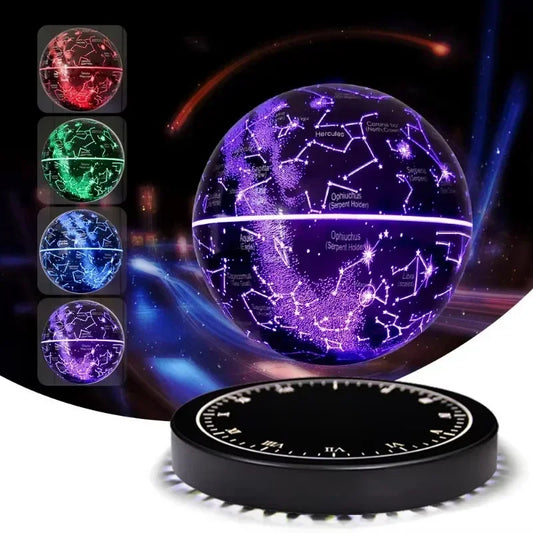 LevitateGlow: Floating Starry Night Lamp