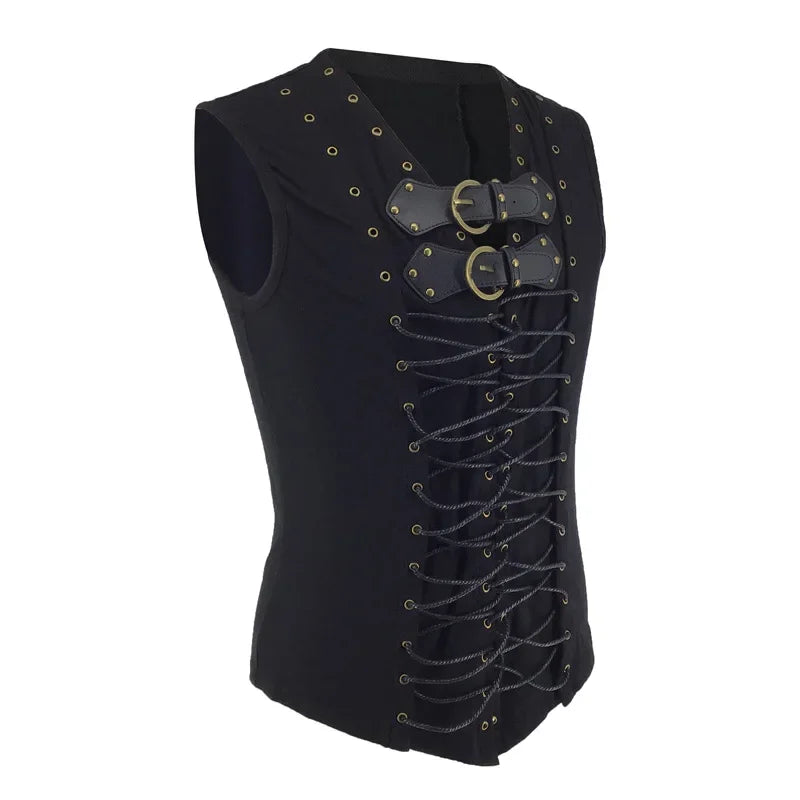 Men's Medieval Renaissance Vest Pirate